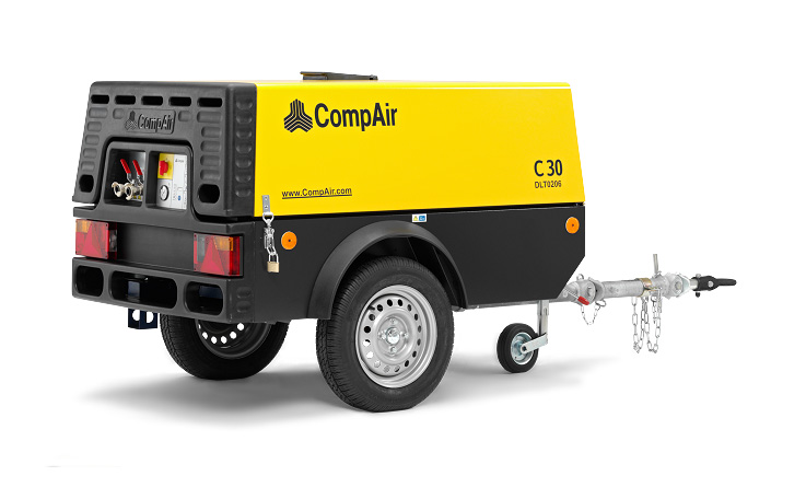 small to medium sized portable air compressor C30