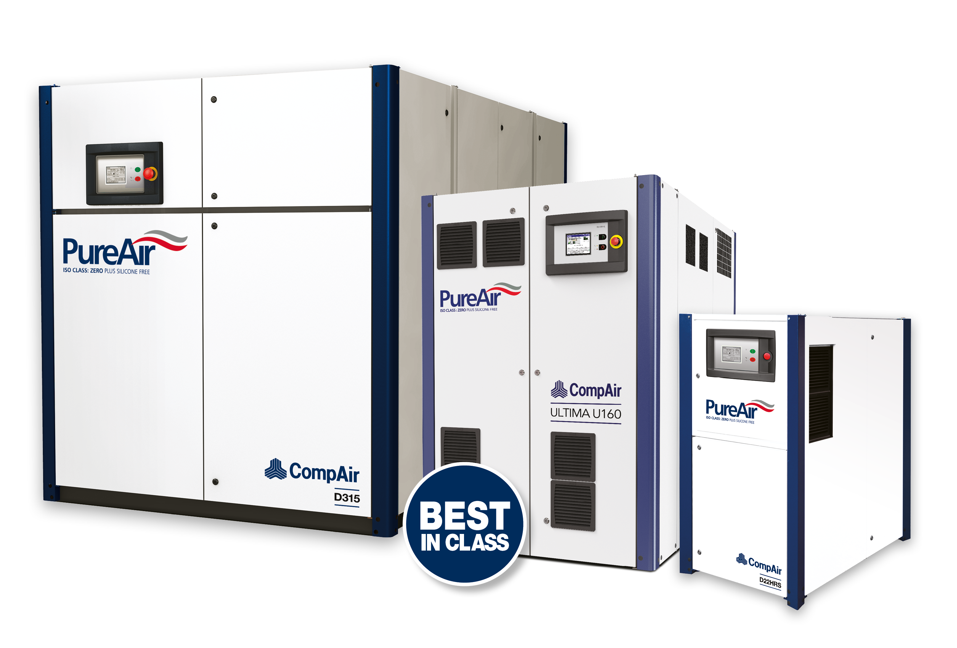 CompAir compressors PureAir oilfree family image