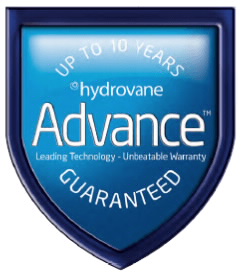 HV advance guaranteed warranty badge